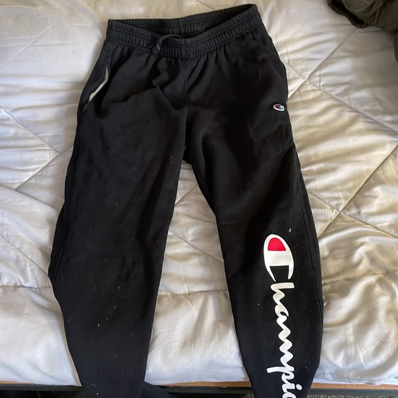 Champion black sweatpants - black - medium - Picture 2 of 2